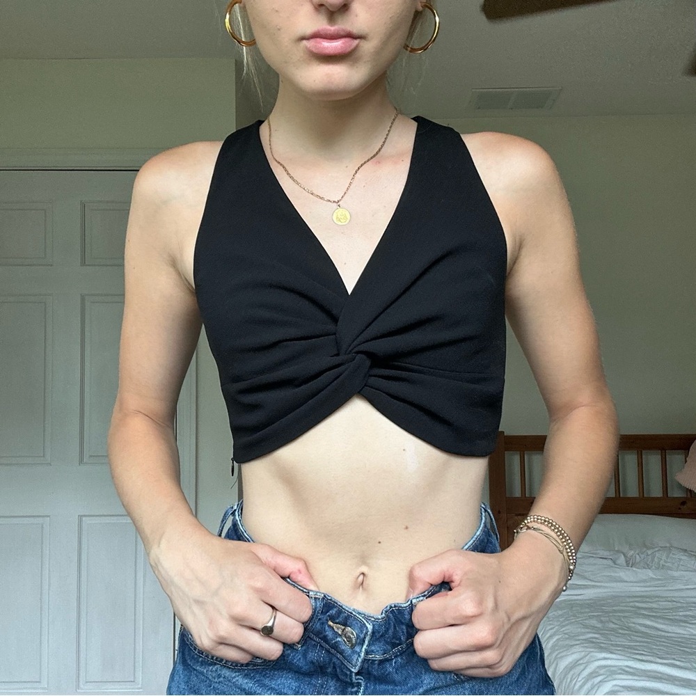 Zara Black Top